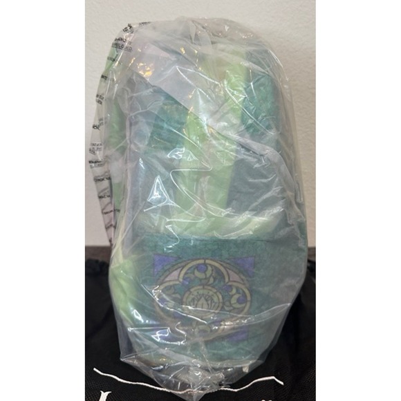 NWT Loungefly Disney Stained Glass Princess Backpack Mouse Ears STUNNING TIANA - Picture 7 of 7